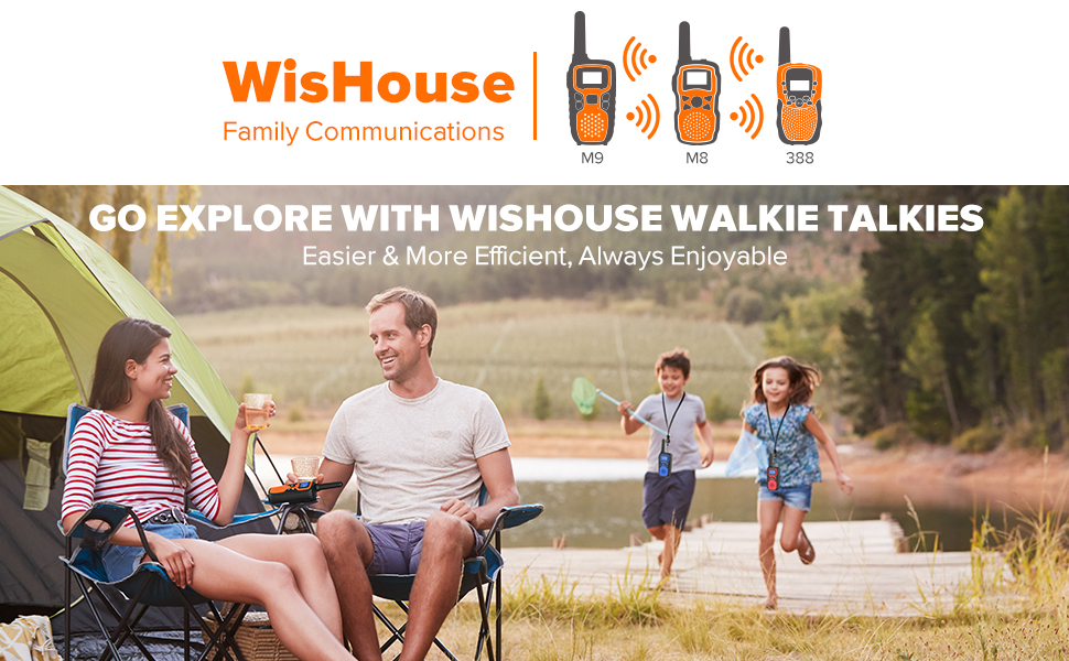 About WisHouse Walkie Talkies