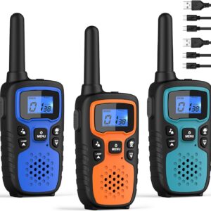 Wishouse Walkie Talkies for Adults 3 Pack